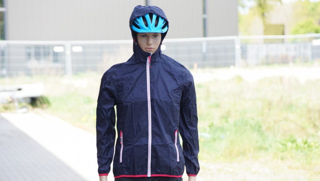 Dünne Fahrrad Regenjacke