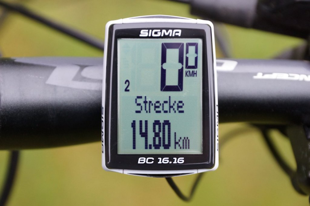 Sigma BC 16.16 Test Fahrradtacho mit NFC & App